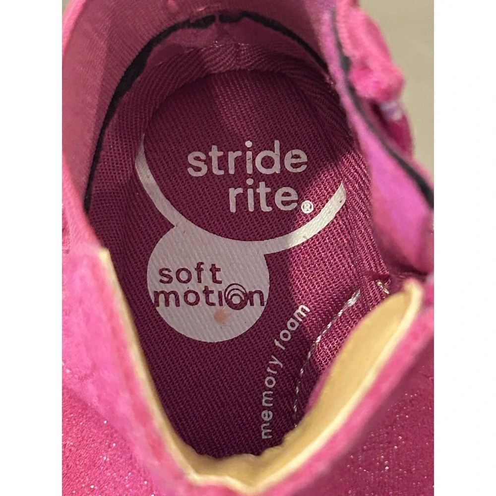 Stride Rite SM Agnes 2.0 Berry Ankle Boots‎ Baby/Toddler Zip Bootie US 3M